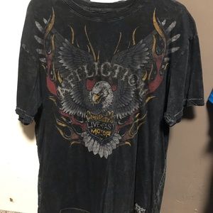 Men’s affliction tshirt